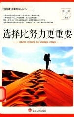 选择比努力更重要 封面