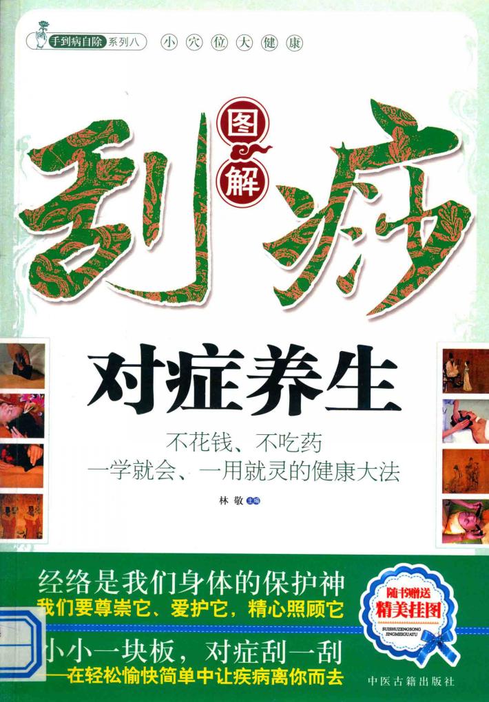 图解刮痧对症养生 封面