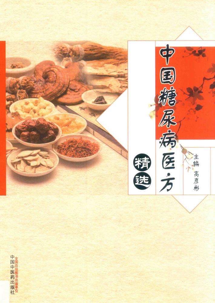 中国糖尿病医方精选 封面