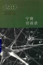 宁肯访谈录  宁肯文集 封面