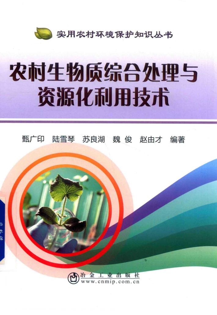 农村生物质综合处理与资源化利用技术 封面
