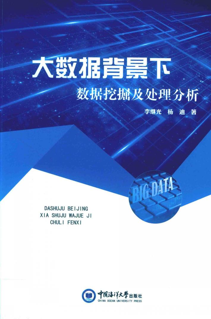 大数据背景下数据挖掘及处理分析 封面