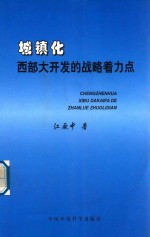 城镇化西部大开发的战略着力点 封面