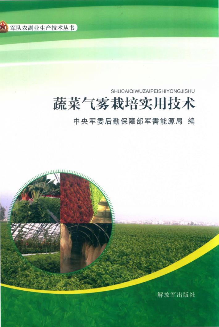 蔬菜雾化栽培实用技术 封面