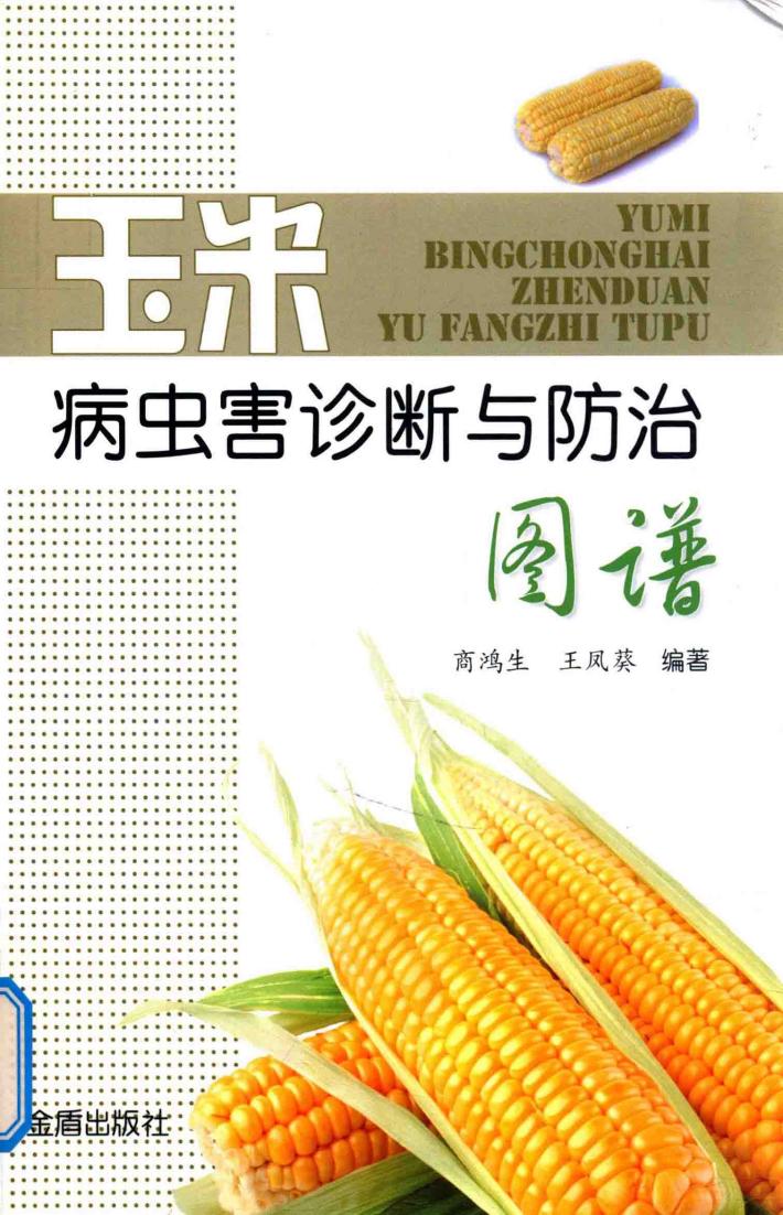 玉米病虫害诊断及防治图谱 封面