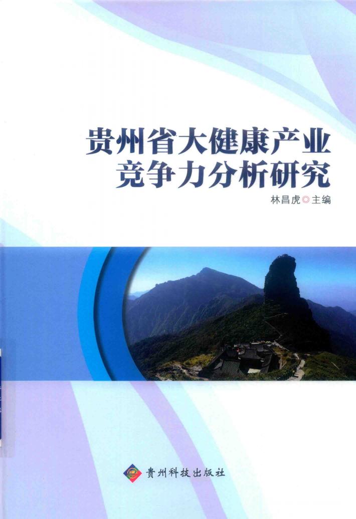 贵州省大健康产业竞争力分析研究 封面