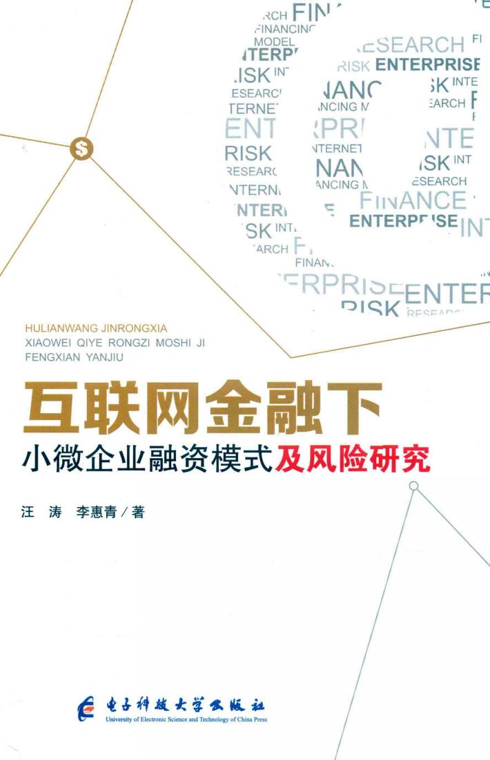 互联网金融下小微企业融资模式及风险研究 封面