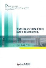 大跨径预应力混凝土梁式桥施工期间风险分析 封面