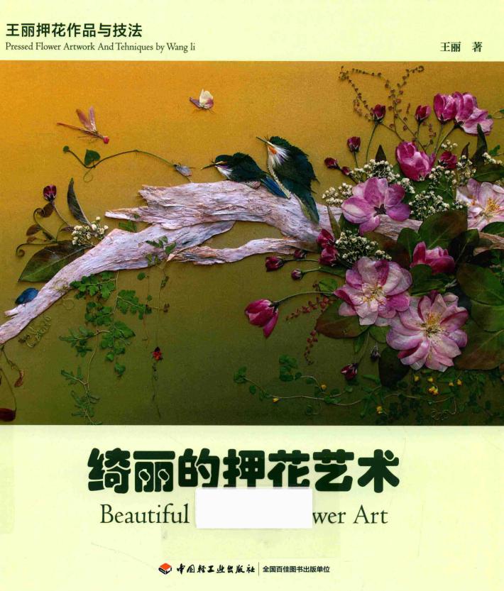 绮丽的押花艺术 王丽押花作品与技法 封面