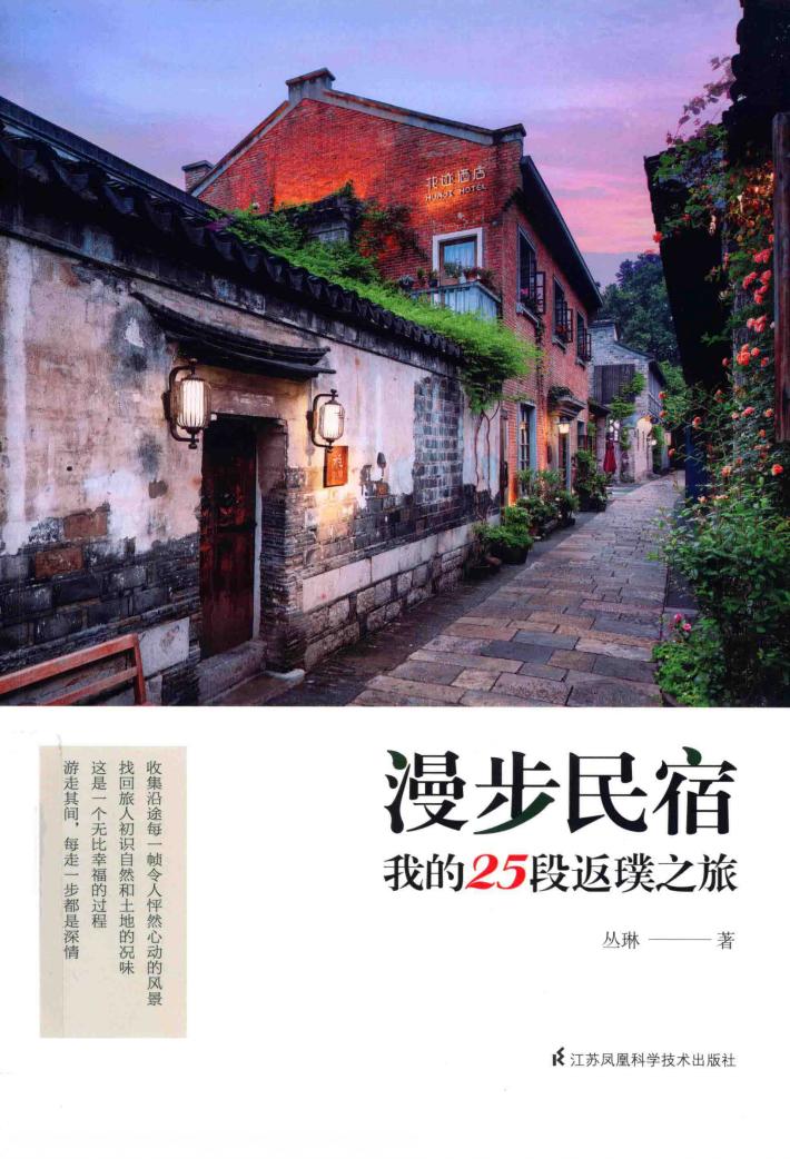 漫步民宿，我的25段返璞之旅 封面
