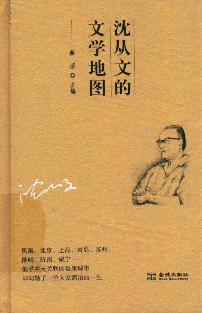 沈从文的文学地图 封面
