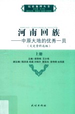 河南回族:中原大地的优秀一员  文史资料选编  上 封面