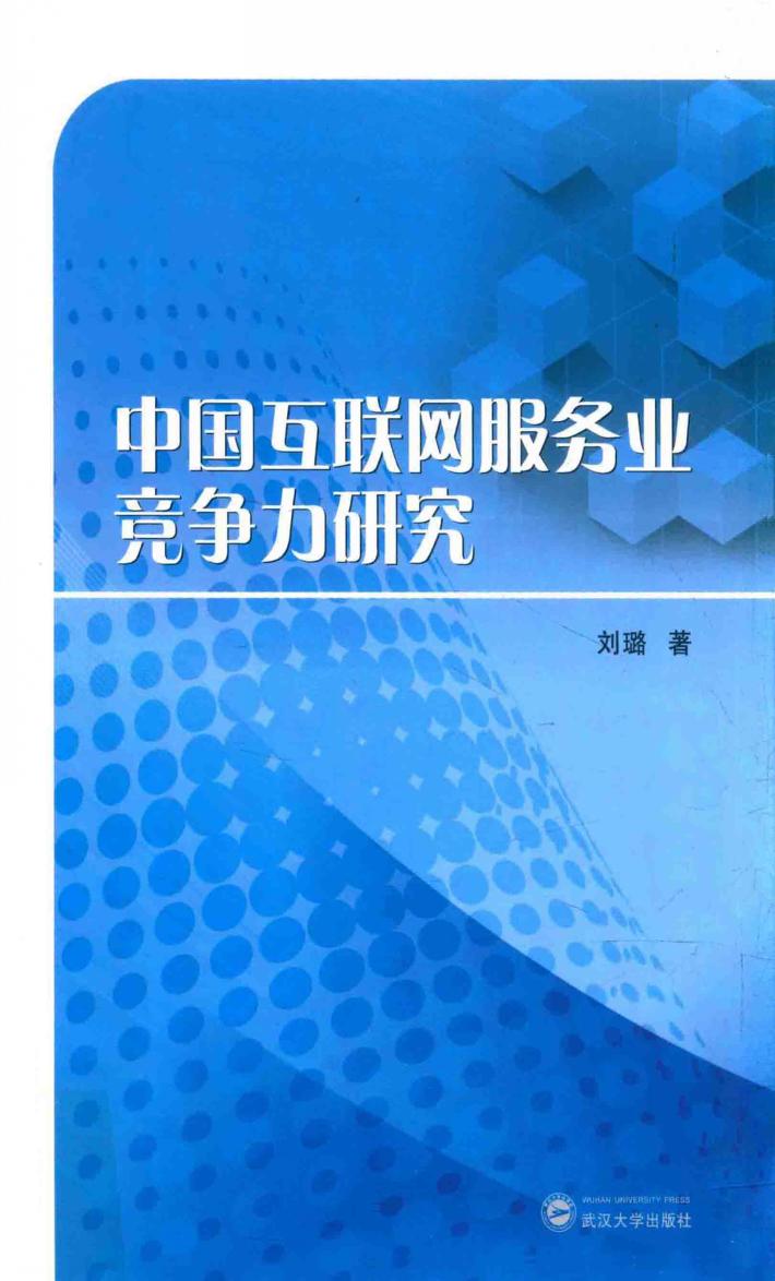 中国互联网服务业竞争力研究 封面