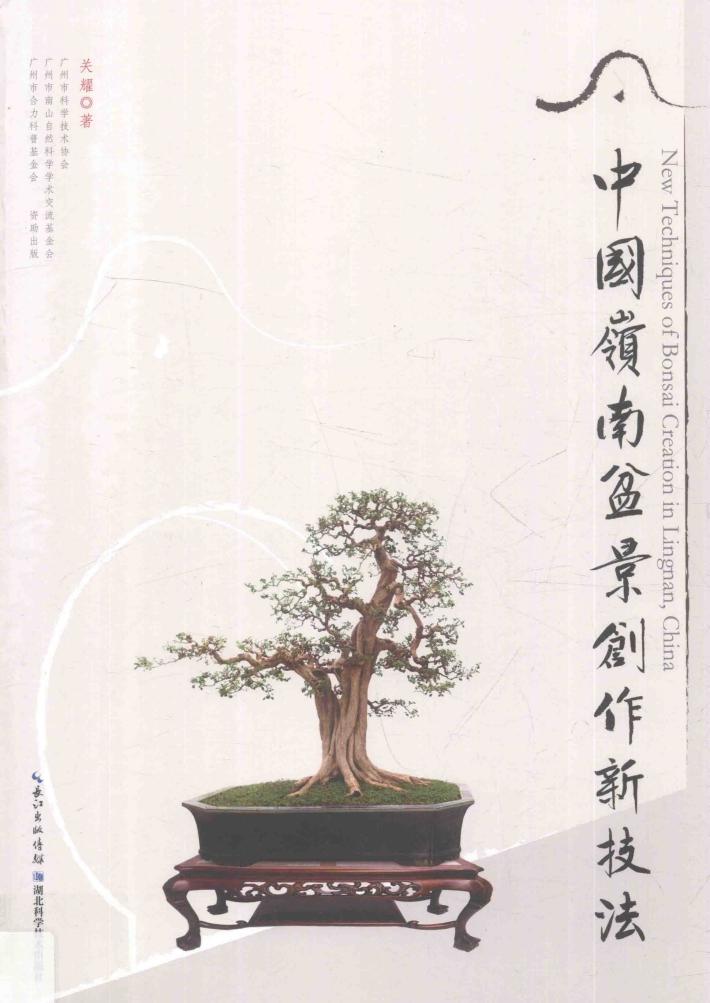 中国岭南盆景创作新技法 封面