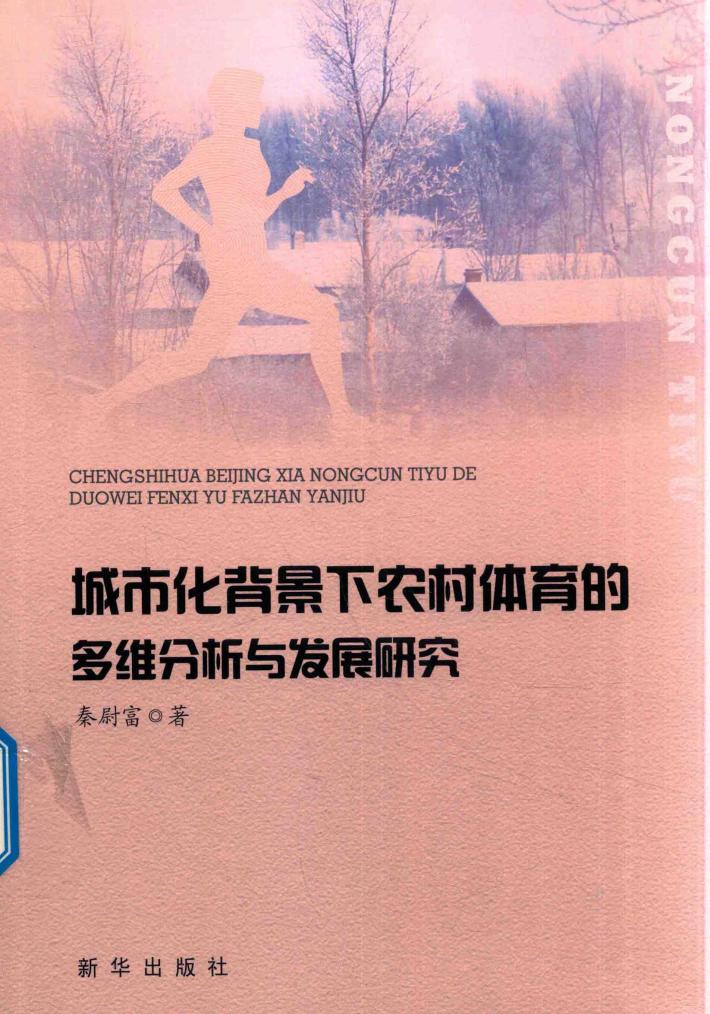 城市化背景下农村体育的多维分析与发展研究 封面