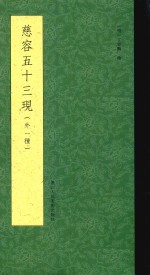 慈容五十三现  外一种 封面