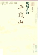 鹰城古韵  平顶山 封面