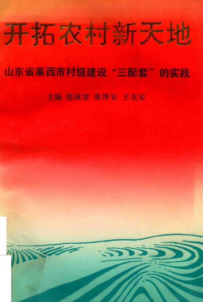 开拓农村新天地  山东省莱西市村级建设“三配套”的实践