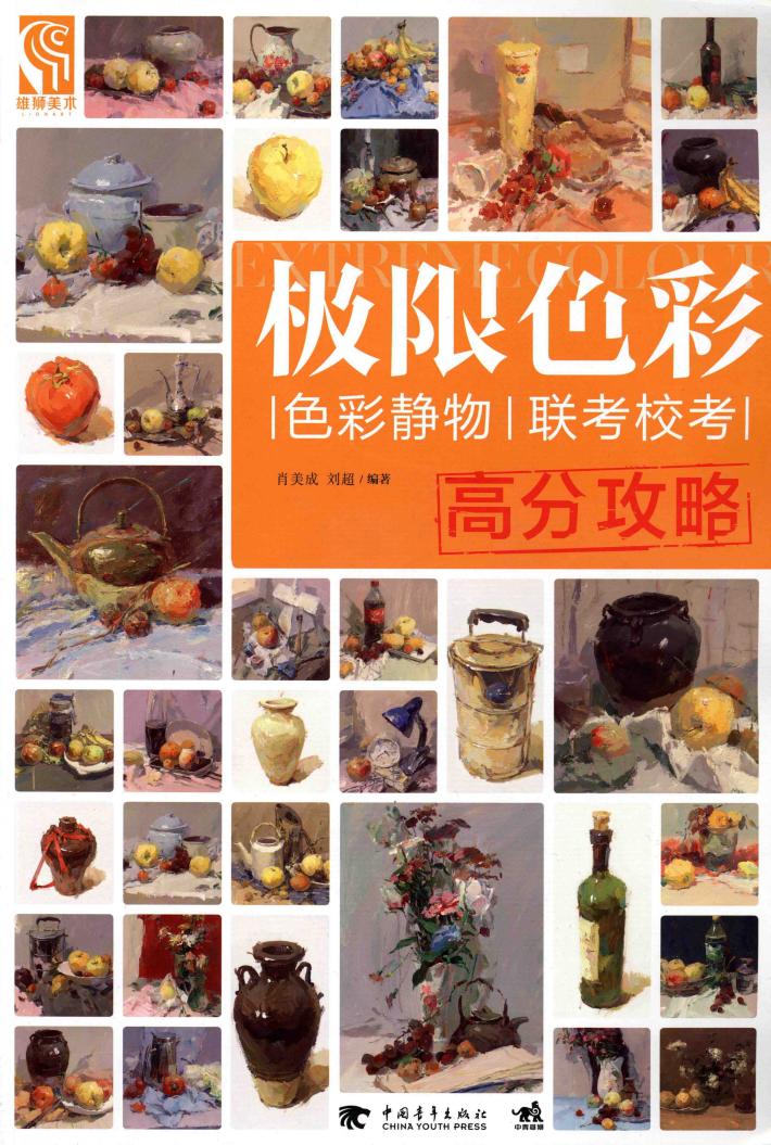 色彩静物联考校考高分攻略  极限色彩 封面