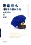 婚姻继承纠纷案件股权分割裁判观点与解析 封面