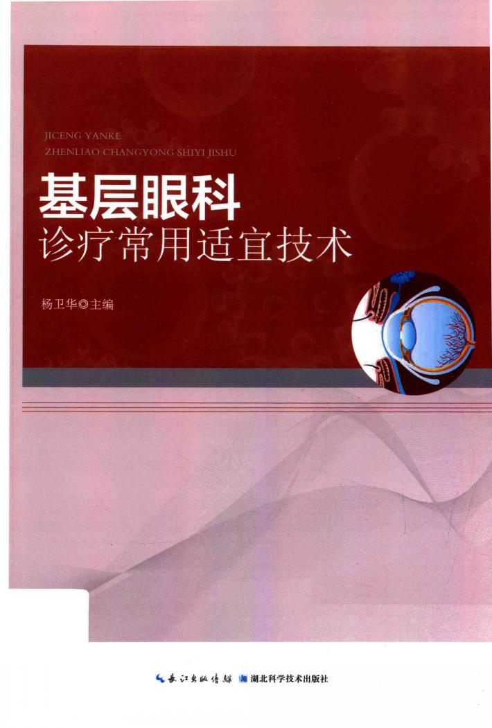 基层眼科诊疗常用适宜技术 封面