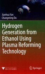 等离子体重整乙醇制氢技术 英文 封面