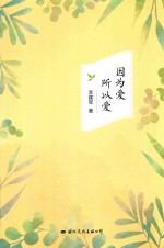 因为爱所以爱 封面