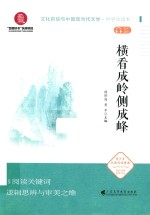 横看成岭侧成峰 封面