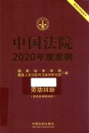 中国法院2020年度案例 13 -劳动纠纷 含社会保险纠纷 封面
