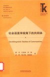 社会语言学视角下的共同体 封面