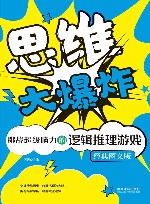 思维大爆炸  挑战超级脑力的逻辑推理游戏经典图文版 封面