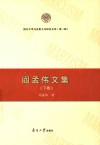阎孟伟文集  下卷 封面