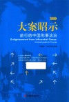 大案昭示  前行的中国刑事法治 封面