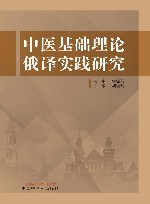 中医基础理论俄译实践研究 封面