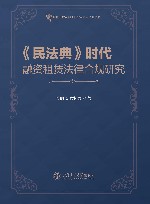 《民法典》时代融资租赁法律合规研究 封面