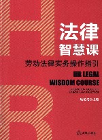 法律智慧课  劳动法律实务操作指引 封面