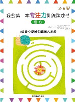 我的第一本专注力训练游戏书  迷宫 封面