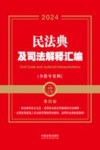 金牌汇编  民法典及司法解释汇编  含指导案例  2024  第4版 封面