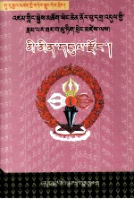 米孟银子宗  藏文 封面