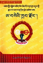 阿赛甲宗  藏文 封面