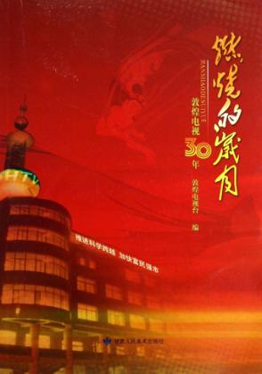 燃烧的岁月 敦煌电视30年 封面