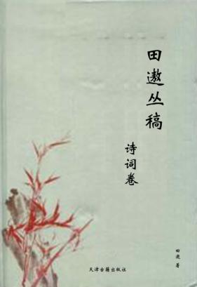 田遨丛稿  诗词卷 封面