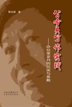 公务员写作实践  办公室岁月的沉淀与发散 封面