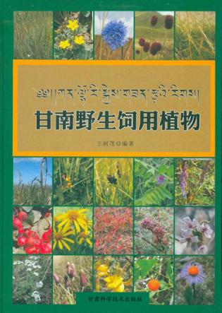 甘南野生饲用植物 封面