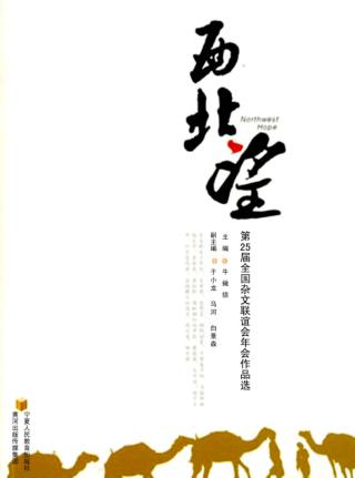 西北望  第25届全国杂文联谊会年会作品选 封面