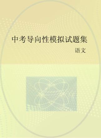 中考导向性模拟试题集  语文 封面