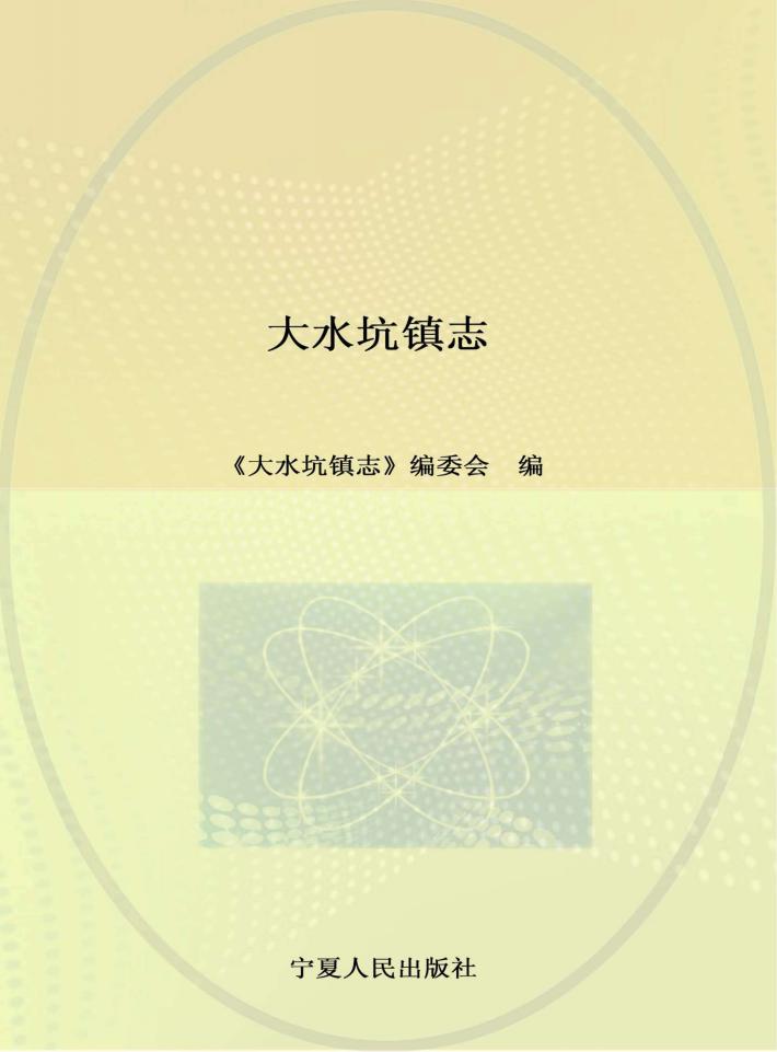 大水坑镇志 封面