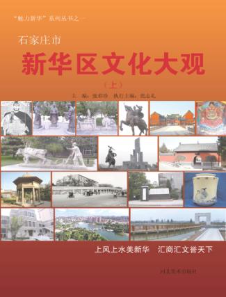 石家庄市新华区文化大观  上 封面