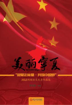 美丽宁夏  “凝聚正能量，共筑中国梦”2013网络征文优秀作品选 封面