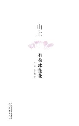 山上有朵冰莲花 封面